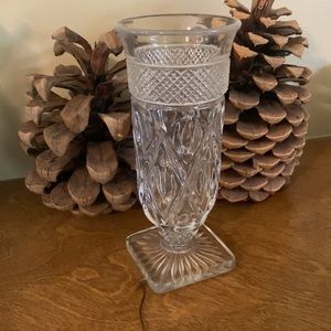 Vintage Imperial Crystal Glass-Ohio Cape Cod Clear  Parfait